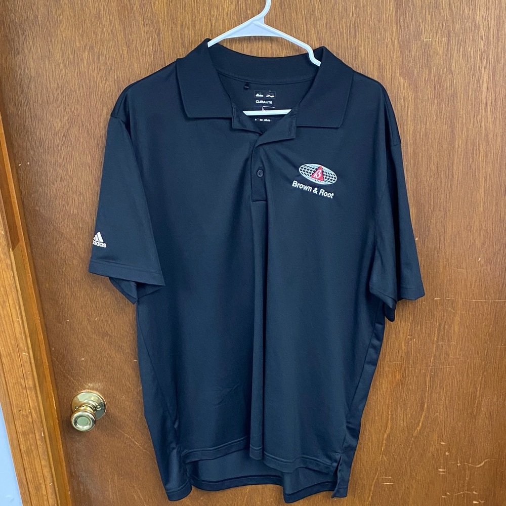 Adidas Black Polo with Embroidered Logo
